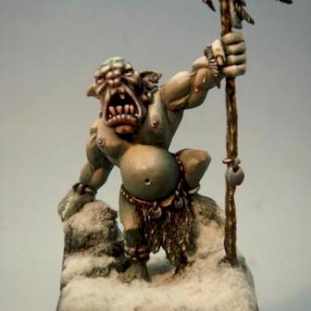 baby troll (sculpted entirely except the head) by nicolas.p
