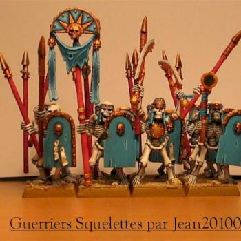 Khemri skeletons warriors by jean20100