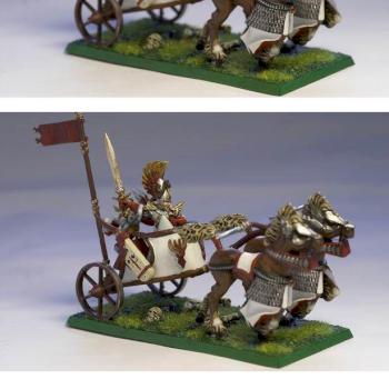 High Elf Prince on Chariot by hahnc77
