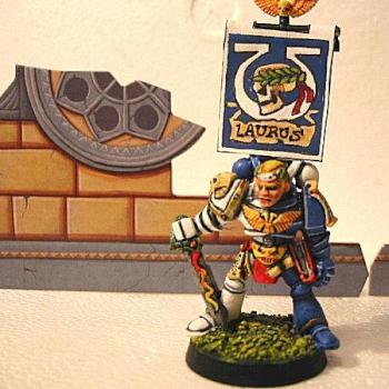 Ultramarines Librarian by KeyanSark