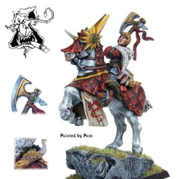 High Elf Lord Mounted by Black Gobbo