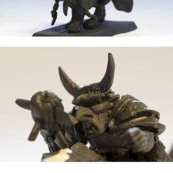 Goblin Waaghboss WIP by hahnc77