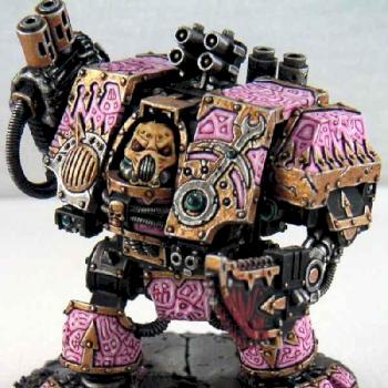 Slaaneshi Dreadnaught by Stripedog262