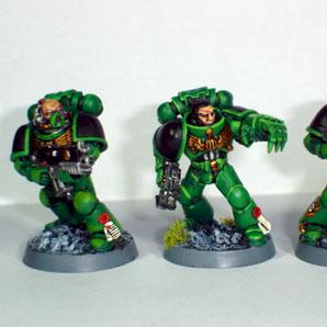 Salamander Space Marines by Gereth