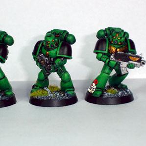 Salamander Space Marines by Gereth