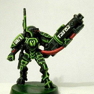 XV15 'Stealth' battlesuit team leader by Lynxeyed