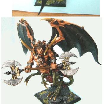Daemon Prince - Shaggoth of Khorne by Hellric