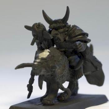 Goblin Waaghboss - WIP - by hahnc77