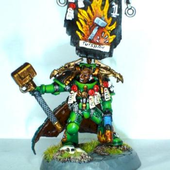 Salamander Force Commander (Tu'Shan ?) by Gereth