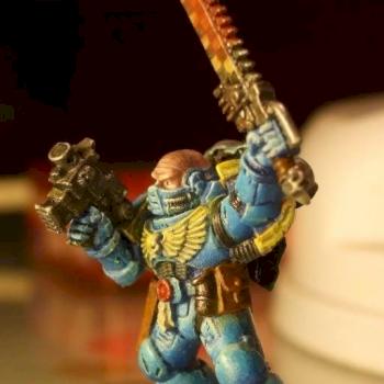 WIP: An Ultramarine by Mewi la Pintora