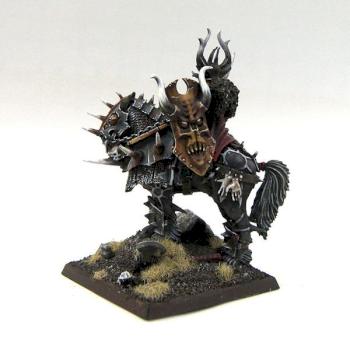 Chaos Lord on Daemonic Mount by cabalier