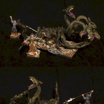 Dark Elves - War Hydra by SexRocket