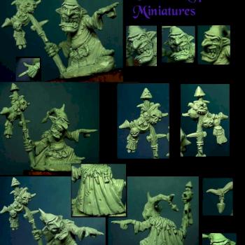 goblin the sorcerer (28 mm) by Chasm Keeper