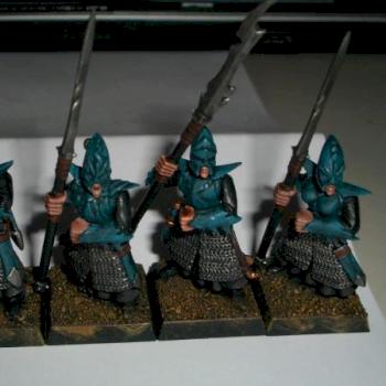 Darkelf Spearmen by OlliNi