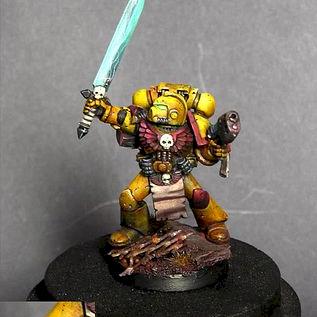 Imperial Fist Captain by jarhead