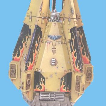 Imperial Fist Drop Pod by Damned Fist