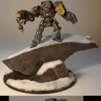 Space Wolves Terminator by Kyrius