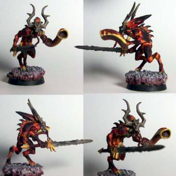 Bloodletter with instrument of Chaos by Risen