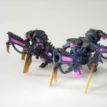 Tyranid Biovores by wraithlord