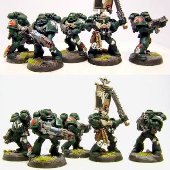 Dark Angels Tactical Squad by eggmcmuffin