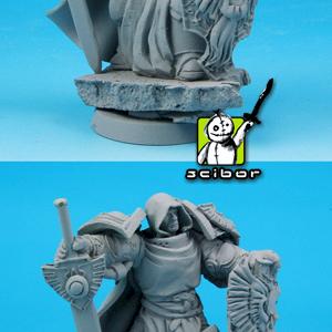 28mm / 30mm SF Knight conversion / sculpture by Scibor