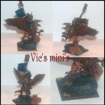 Empire Karl Franz on Griffon/Deathclaw by vicsminis