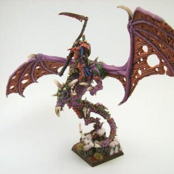 Vampire Lord on Zombie Dragon. by ElvenH