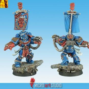 Space Marines Crimson Fists Pedro Kantor by MiG