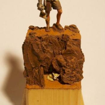 Capitaine du SAS - Libye - 1941 by Corbec