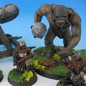 Mordor War Catapult LOTR Warhammer by mb kh lotrminiatures