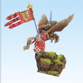 Bretonnian Hero on Royal Pegasus. by Black Gobbo