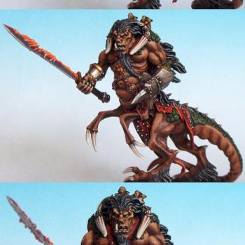 Chaos Dragon Ogre Shaggoth by SnaQ