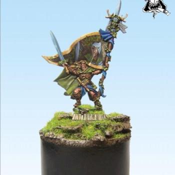 Wood Elf Standard Bearer Limited by Black Gobbo
