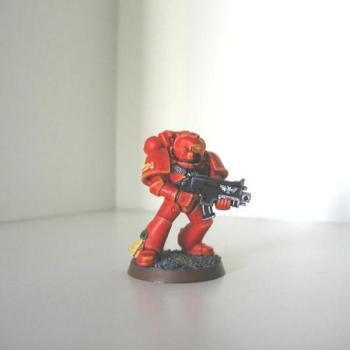 Blood Angels tactical space marine 2nd shot by Sanguinius