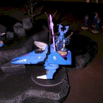 Eldar Farseer on a Jetbike by farseer Ixchel