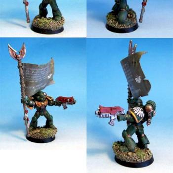Dark Angel Standard Bearer by Claus Staal