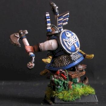 Zwergenkrieger auf Goblin I. by Mali
