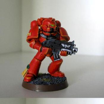 Blood Angels Tactical Space Marine 1 by Sanguinius