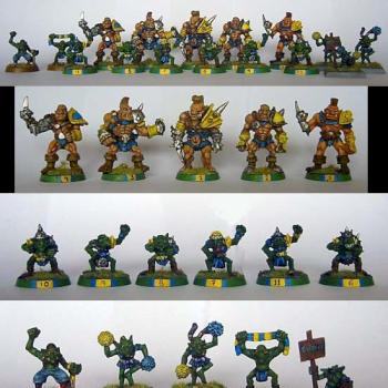 Blood Bowl Ogre Team by Grotuk