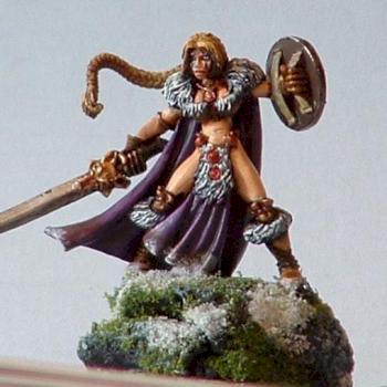 Freya Halgarsdottir, Reaper Viking girl #2939 by terrainmonkey