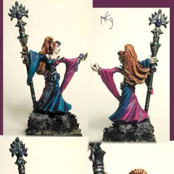 high elf everqueen by ALizardInCrimson
