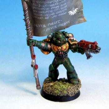 Dark Angel Standard Bearer by Claus Staal