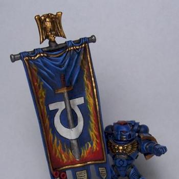Ultramarine standardbearer by MC ShreDDa