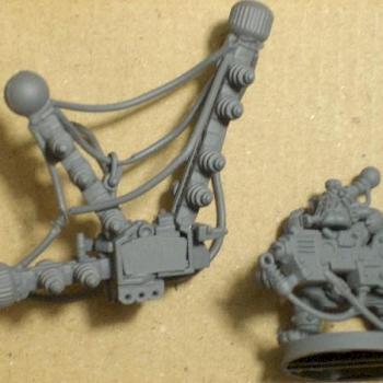 Ork Big Mek Force field Generator (scratch built) by Artsoldier35