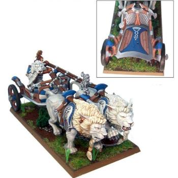 High Elves White Lion Chariot (wip) by SurtR