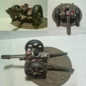 Self made Ork Zzap Gun by BlackHunter