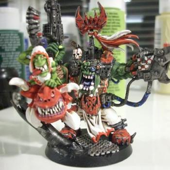 Ork Warboss N'Arrrghul! by Artsoldier35