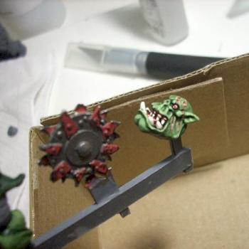 Forgeworld Orc Warboss (Biker) WIP by Artsoldier35