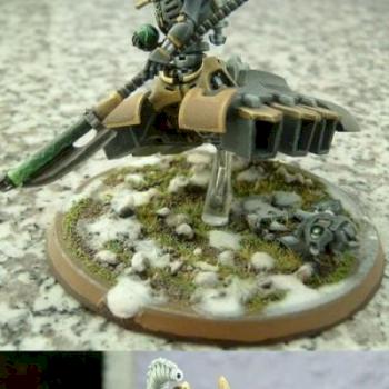 Necron Destroyer Lord from Dawn of War by Alexus