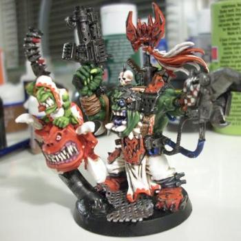Ork Warboss N'Arrrghul! by Artsoldier35